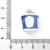 304 Stainless Steel Enamel Pendants LS-STAS-A131-02B-G-3
