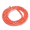 Opaque Glass Beads Stands EGLA-A035-P3mm-B34-2