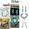 DIY Sea Aniaml Synthetic Turquoise  Alloy Earrings/Bracelets Making Kits DIY-AR0004-12-5