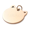 201 Stainless Steel Stamping Blank Tag Pendants STAS-H438-03RG-1-2