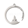 Non-Tarnish 201 Stainless Steel Pendants LS-STAS-B049-12P-1