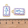 Printed Brass Pendants KK-CBAF9BC-16G-02-3