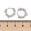 Brass Hoop Earring Findings KK-U043-16P-3