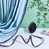 15Yards Ethnic Style Embroidery Polyester Ribbons OCOR-PH0006-86B-4