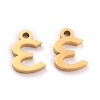 304 Stainless Steel Pendants STAS-F267-10E-G-2