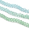 Transparent Painted Glass Beads Strands LS-DGLA-A034-T1mm-A16-4