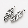Tibetan Style Alloy Pendants TIBEP-Q078-27AS-RS-1
