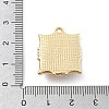Alloy Enamel with Natural Conch Pendants FIND-G089-01G-3