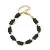 Natural Mixed Stone Grapes Beaded Bracelets for Women BJEW-JB14249-4