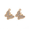 Alloy Pendants ALRI-T009-01KC-RS-2