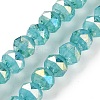 Baking Paint Glass Beads Strands GLAA-H032-05-04-1