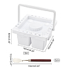 Plastic Artist Brush Basin Multifunction Paint Brush Tub TOOL-PH0001-24-2