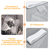 Polyester Deco Mesh Ribbons OCOR-WH0064-76A-4