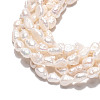 Natural Cultured Freshwater Pearl Beads Strands LS-PEAR-N014-03H-01-4