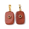 Natural Mixed Stone Pendants G-P628-01G-M-2