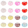 20Pcs Pearlized Resin European Beads RESI-TA0004-36-1