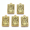 Rack Plating Alloy Pendants PALLOY-WH0103-04E-AG-2