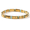 Glass Seed Beads Stretch Bracelets for Women MR9301-8-1