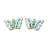 Alloy Enamel Pendants ENAM-N055-112B-2