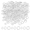 300Pcs 3 Styles Rack Plating Brass Open Jump Rings FIND-DC0006-44-1