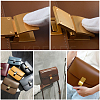3 Sets 3 Colors Alloy Clasp Lock PALLOY-CA0001-81-4