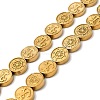 Electroplate Synthetic Non-magnetic Hematite Beads Strands G-E602-02D-1