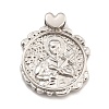 304 Stainless Steel Pendants STAS-A112-10P-1