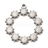 Non-Tarnish 304 Stainless Steel Pendants STAS-E199-06P-1