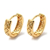 Brass Hollow Hoop Earrings LS-EJEW-M236-01E-G-1