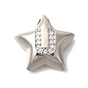 Rack Plating Brass Micro Pave Cubic Zirconia Pendants KK-I722-05P-U-1