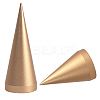 2Pcs 2 Styles Alloy Ring Display Stands RDIS-BBC0001-01G-6