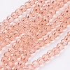 Glass Beads Strands EGLA-J042-4mm-23-1