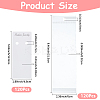 120Pcs Paper Keychain Display Cards CDIS-SP0001-37-2