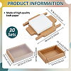 30Pcs Paper Storage Gift Drawer Boxes CON-BC0007-73B-2