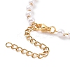 Vacuum Plating 304 Stainless Steel Beaded Necklaces NJEW-E064-08G-4