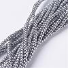 Non-Magnetic Hematite Beads Strands X-G-G094-2mm-1