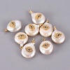 Natural Cultured Freshwater Pearl Pendants PEAR-F008-33G-1