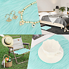 2Pcs 2 Colors Square Acrylic Fibers Carpet Mat AJEW-CN0003-11A-4