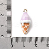 Alloy Enamel Pendants PALLOY-T094-02B-3