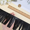 2M PU Leather Suede Fringe Trim DIY-CL0002-36A-3