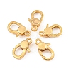 SHEGRACE Brass Lobster Claw Clasps XGR0094G-131G-1