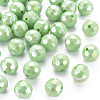 Opaque Acrylic Beads TACR-S154-10F-01-1