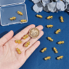 18Pcs Alloy Beads PALLOY-BC0001-16B-3