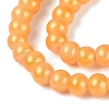 Baking Paint Glass Pearl Beads Strands DGLA-ZX001-05B-12-3
