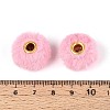 Imitation Rabbit Hair European Beads FIND-WH0126-574T-3
