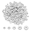 200Pcs 5 Styles 304 Stainless Steel Beads STAS-UN0021-86P-1