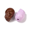Baking Paint Acrylic Beads OACR-F014-01B-2