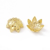 Brass Beads Caps KK-A172-10G-1