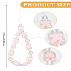1Pc Acrylic Beaded Mobile Straps HJEW-LP0002-18C-2