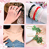 720pcs 12 Colors Eco-Friendly Transparent Acrylic Beads TACR-GO0001-01-7
